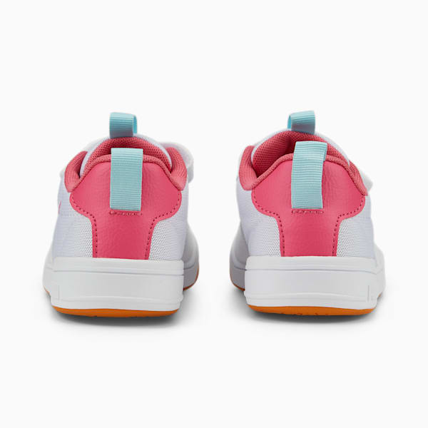 PUMA Mutliflex Sport Kid's Shoes, Puma White-Sunset Pink, extralarge-IND