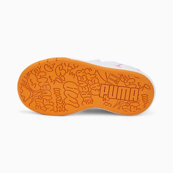 PUMA Mutliflex Sport Kid's Shoes, Puma White-Sunset Pink, extralarge-IND