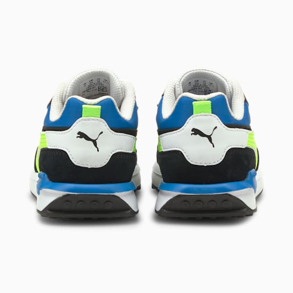 City Rider Electric Kid's Sneakers, Puma Black-Green Glare, extralarge-IND