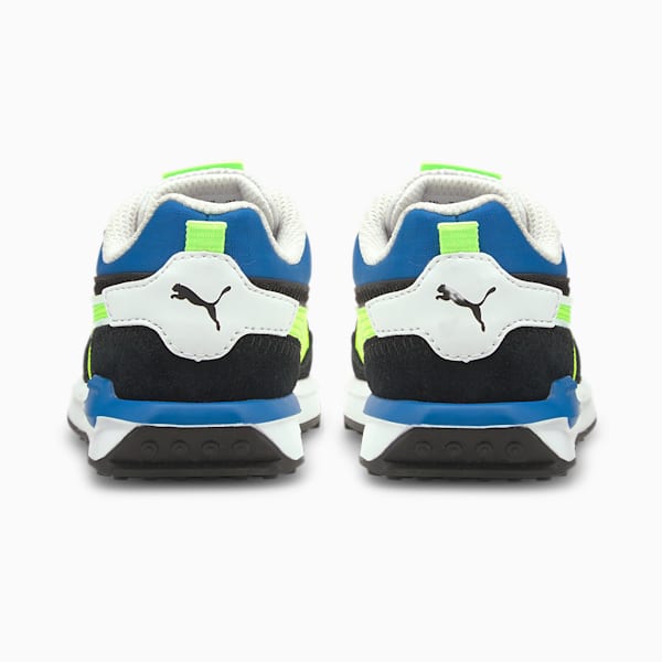 City Rider Electric Toddler Shoes, Puma Black-Green Glare, extralarge