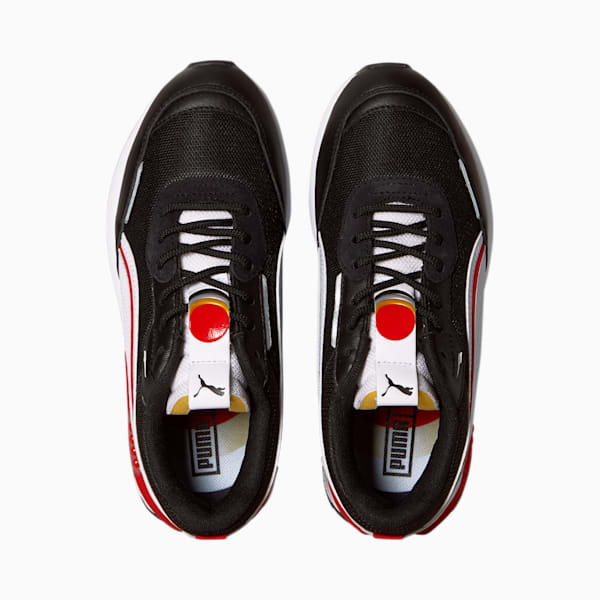 City Rider AS Sneakers JR, Puma Black-Puma White-High Risk Red, extralarge