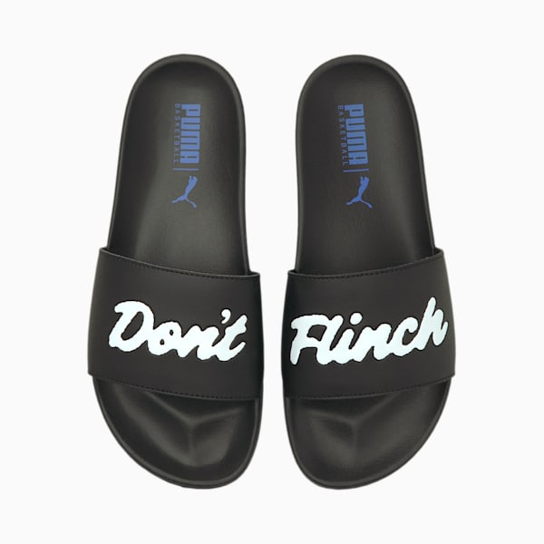 Leadcat FTR BB Combine Unisex Slides, Puma Black-Puma White-Nebulas Blue, extralarge-IND