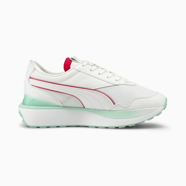 Tenis Mujer Cruise Rider City Lights, Puma White-Eggshell Blue, extralarge