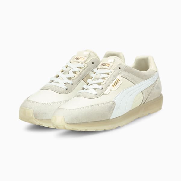 ローライダー モノ ウィメンズ スニーカー, Ivory Glow-Puma White, extralarge-JPN