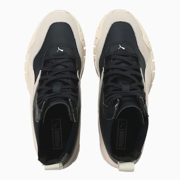 カイロン ミッド ウィメンズ スニーカー, Puma Black-Marshmallow, extralarge-JPN