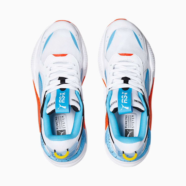 RS-X Airbrush, Puma White-Red Blast-Luminous Blue, extralarge