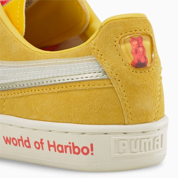PUMA x HARIBO Suede Triplex Sneakers JR, Mimosa-Whisper White, extralarge