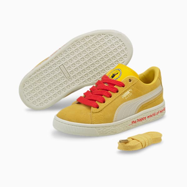 PUMA x HARIBO Suede Triplex Little Kids' Sneakers, Mimosa-Whisper White, extralarge