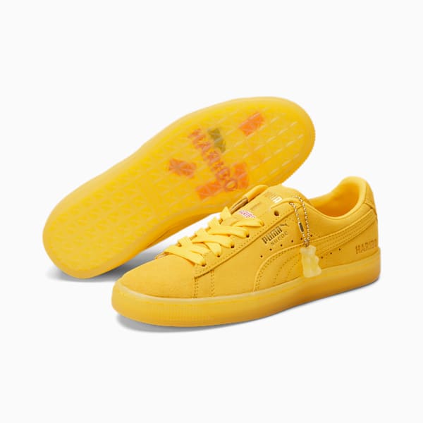 PUMA x HARIBO Suede Sneakers JR, Mimosa-Mimosa, extralarge