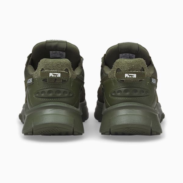 PUMA x MAISON KITSUNE Wild Rider Unisex Sneakers, Rifle Green-Rifle Green, extralarge-IND