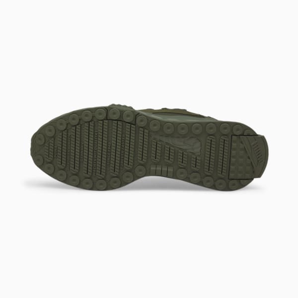 PUMA x MAISON KITSUNE Wild Rider Unisex Sneakers, Rifle Green-Rifle Green, extralarge-IND