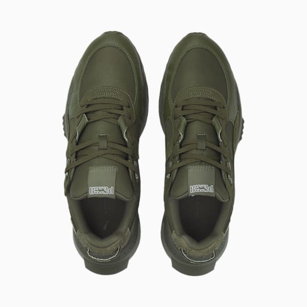 PUMA x MAISON KITSUNE Wild Rider Unisex Sneakers, Rifle Green-Rifle Green, extralarge-IND