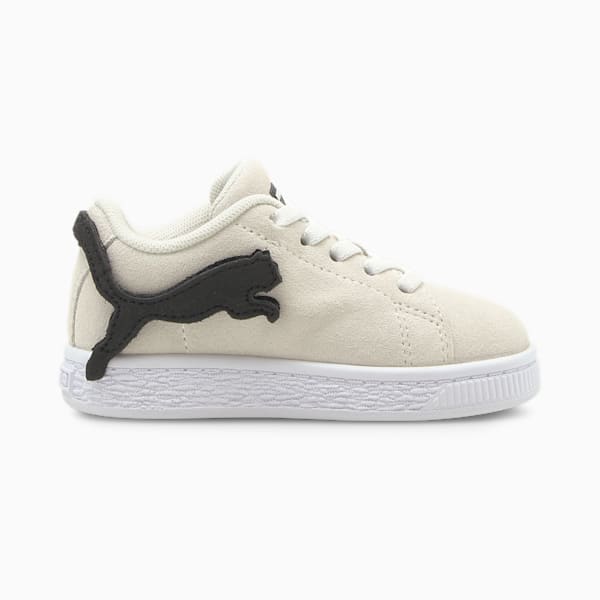 ベビー スウェード ザ キャット AC INF スニーカー 12-16cm, Vaporous Gray-Puma Black-Puma White, extralarge-JPN