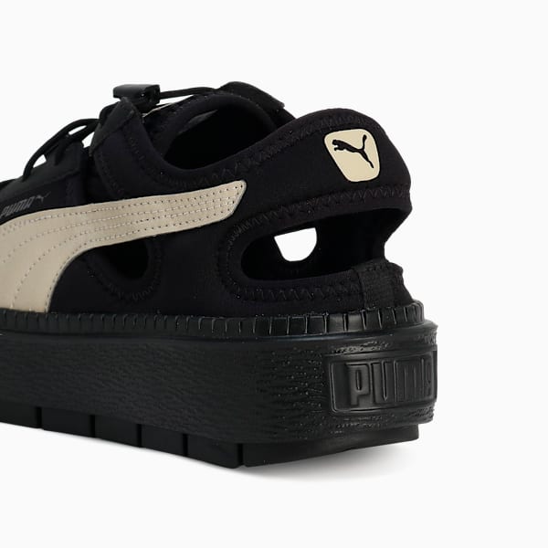 ウィメンズ プラットフォーム トレース ライト ミュール スニーカー, Puma Black-Putty, extralarge-JPN