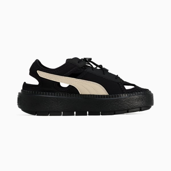 ウィメンズ プラットフォーム トレース ライト ミュール スニーカー, Puma Black-Putty, extralarge-JPN