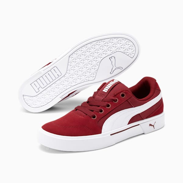 C-Rey Sneakers SD, Intense Red-Puma White