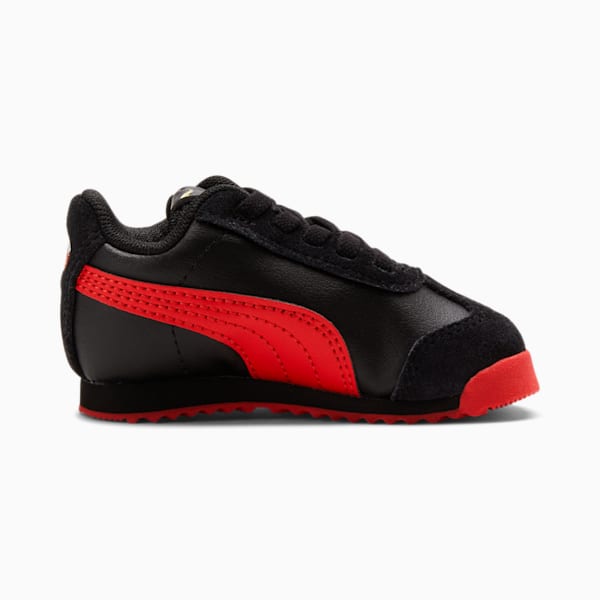 Roma Art of Sport Toddler Shoes, Puma Black-High Risk Red, extralarge