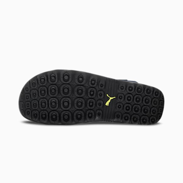 Sporty Unisex Sandals, Spellbound-Limepunch-Puma Black, extralarge-IND