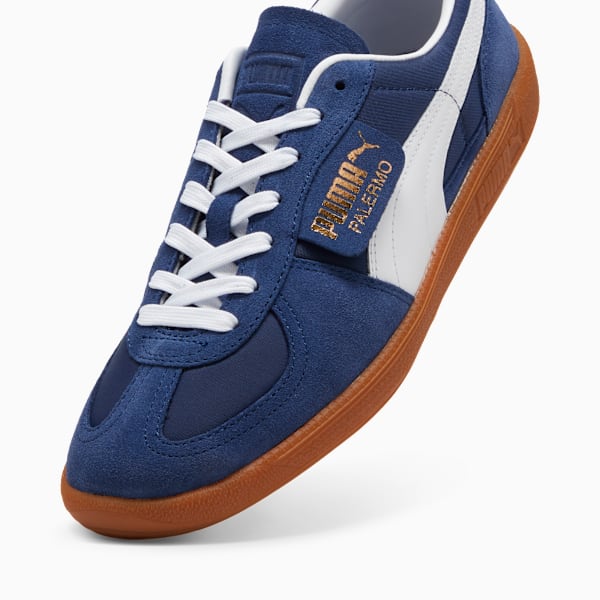 Palermo OG Sneakers Unisex, Puma New Navy-Puma White-Puma Team Gold, extralarge-GBR