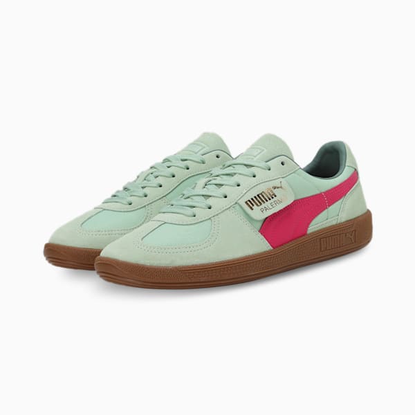 Palermo OG Unisex Sneakers, Light Mint-Orchid Shadow-Gum, extralarge-IND