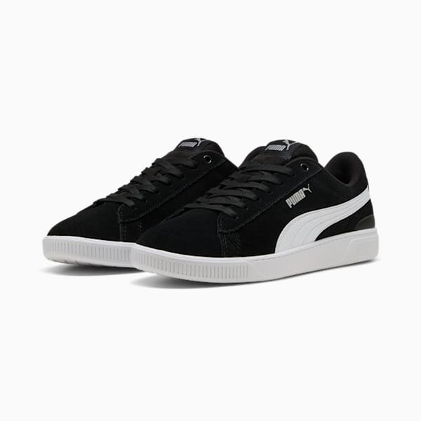 Baskets Vikky V3 Femme, Puma Black-Puma White-Puma White-Puma Silver, extralarge