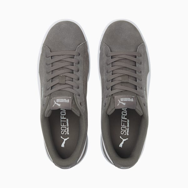 Baskets Vikky V3 Femme, Steel Gray-Puma White-Puma White-Puma Silver, extralarge