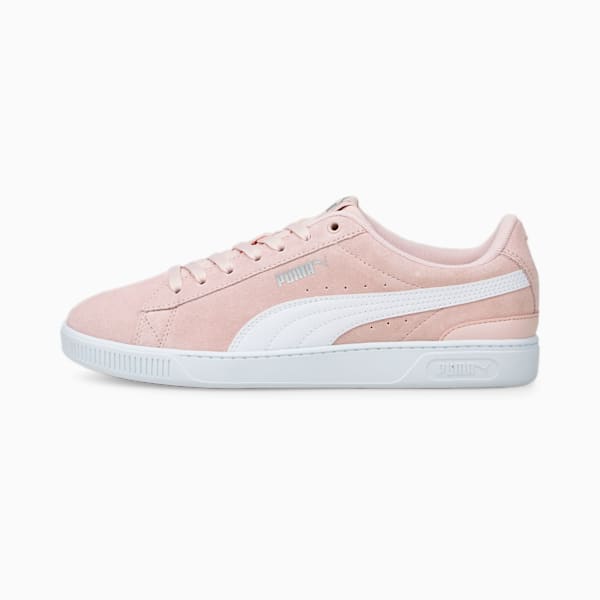 Vikky V3 Women's Sneakers, Chalk Pink-Puma White-Puma Silver, extralarge-IND