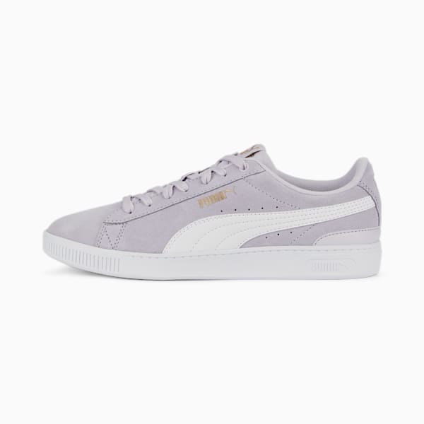 Vikky V3 Women's Sneakers, Spring Lavender-PUMA White-PUMA Gold, extralarge-IND