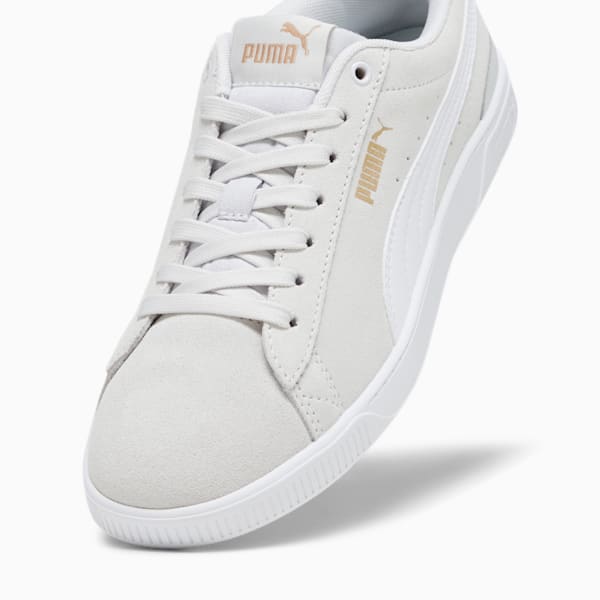 Baskets Vikky V3 Femme, Feather Gray-PUMA White-PUMA Gold, extralarge