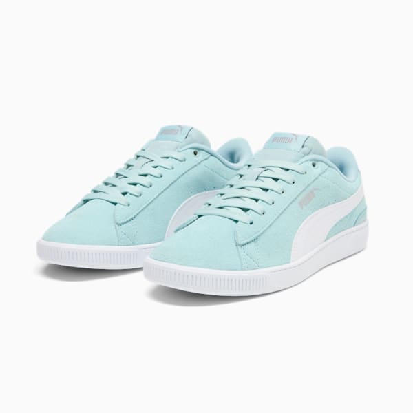 Tenis para mujer Vikky V3, Turquoise Surf-PUMA White-PUMA Silver, extralarge