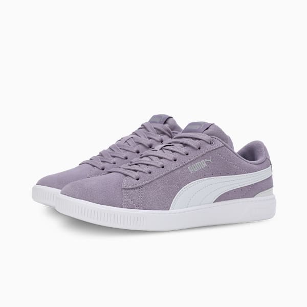 Vikky V3 Women's Sneakers, Pale Plum-Silver Mist-PUMA White, extralarge-IND