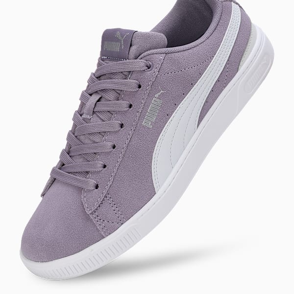 Vikky V3 Women's Sneakers, Pale Plum-Silver Mist-PUMA White, extralarge-IND