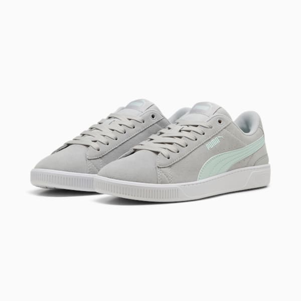 Tenis para mujer Vikky V3, Cool Light Gray-Peaceful Blue-PUMA White, extralarge