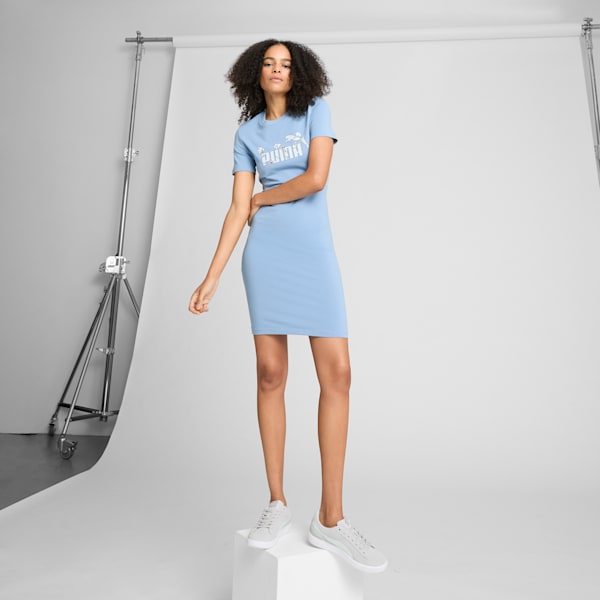 Vikky V3 Women's Sneakers, Cool Light Gray-Peaceful Blue-PUMA White, extralarge