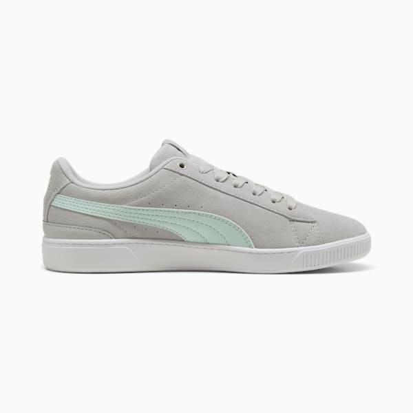 Vikky V3 Women's Sneakers, Cool Light Gray-Peaceful Blue-PUMA White, extralarge