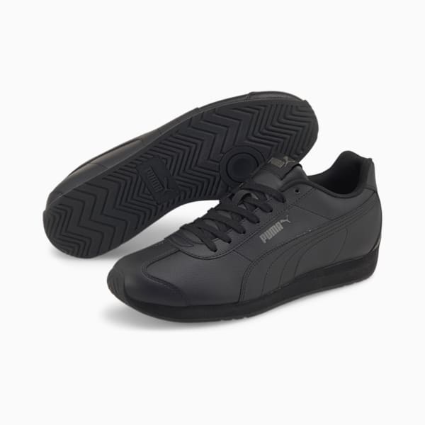 Turin 3 Unisex Sneakers, Puma Black-Puma Black, extralarge-IND