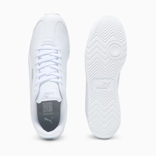 Turin III Men's Sneakers, Puma White-Puma White, extralarge