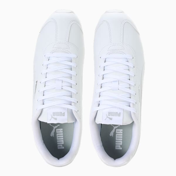 Turin 3 Unisex Sneakers, Puma White-Puma White, extralarge-IND