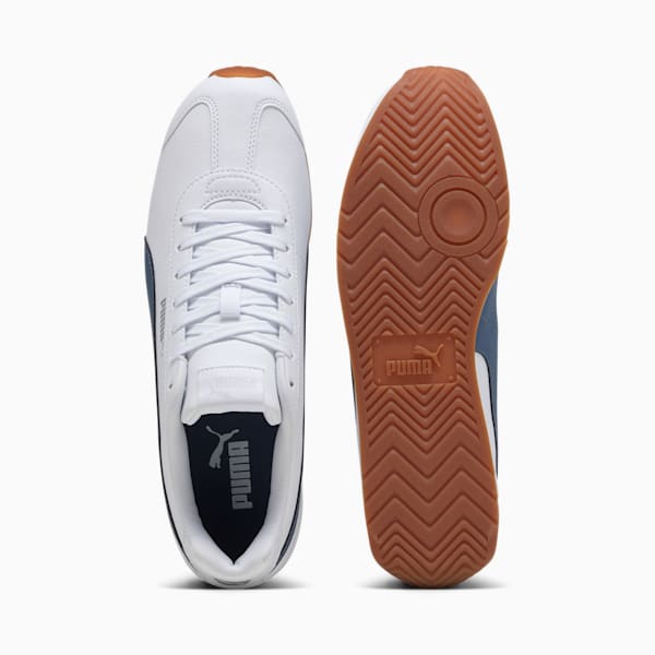 Sneakers Turin III, PUMA White-Inky Blue-Gum, extralarge