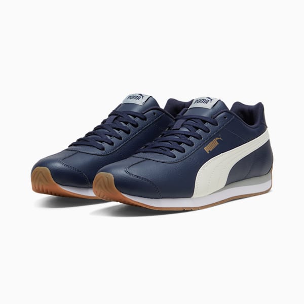 Sneakers Turin III, PUMA Navy-Vapor Gray-Cool Mid Gray-PUMA Gold, extralarge