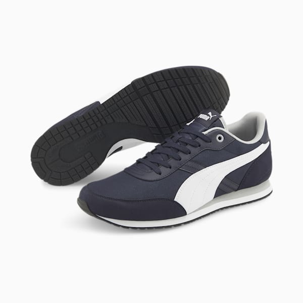 ST Runner Unisex Sneakers, Puma New Navy-Puma White, extralarge-IND