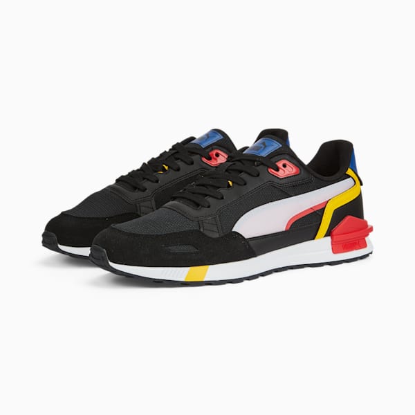 Chaussures Graviton Tera, Puma Black-Puma White-High Risk Red-Limoges-Spectra Yellow, extralarge