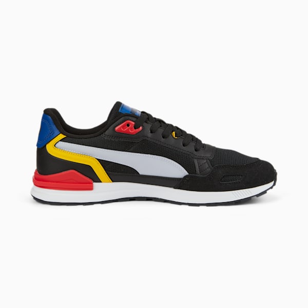 Graviton Tera Unisex Sneakers, Puma Black-Puma White-High Risk Red-Limoges-Spectra Yellow, extralarge-IND