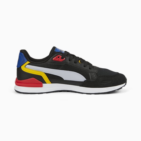 Graviton Tera Sneakers, Puma Black-Puma White-High Risk Red-Limoges-Spectra Yellow, extralarge
