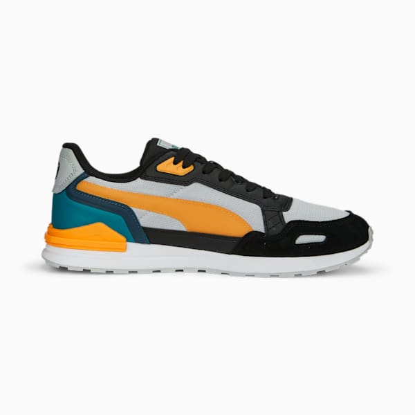 Graviton Tera Unisex Sneakers, PUMA Black-Clementine-Cool Light Gray-Green Lagoon, extralarge-IND