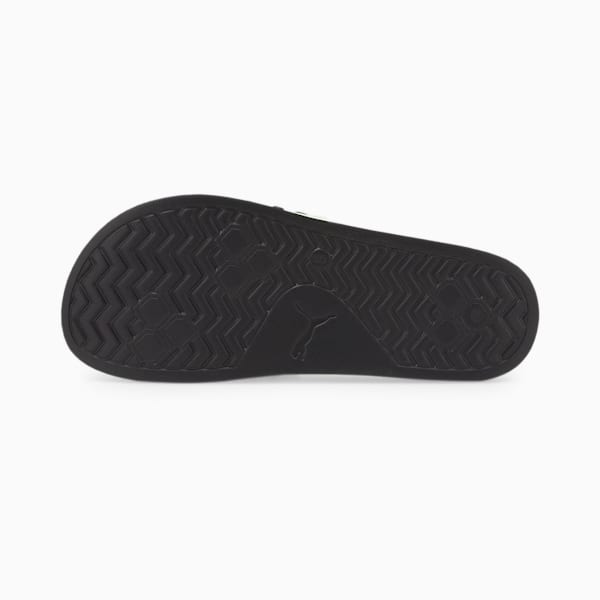 Leadcat 2.0 Neon Unisex Slides, Puma Black-Fizzy Lime, extralarge-IND