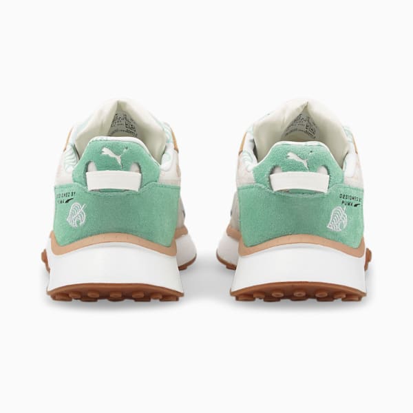 PUMA x Animal Crossing™: New Horizons Wild Rider Little Kids' Sneakers, Light Sky-Whisper White, extralarge