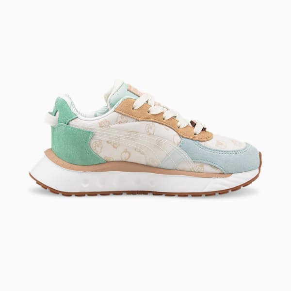 PUMA x Animal Crossing™: New Horizons Wild Rider Little Kids' Sneakers, Light Sky-Whisper White, extralarge