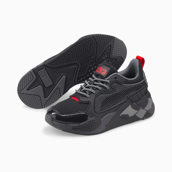 PUMA x BATMAN RS-X Jr Kid's Sneakers, Puma Black, extralarge-IND