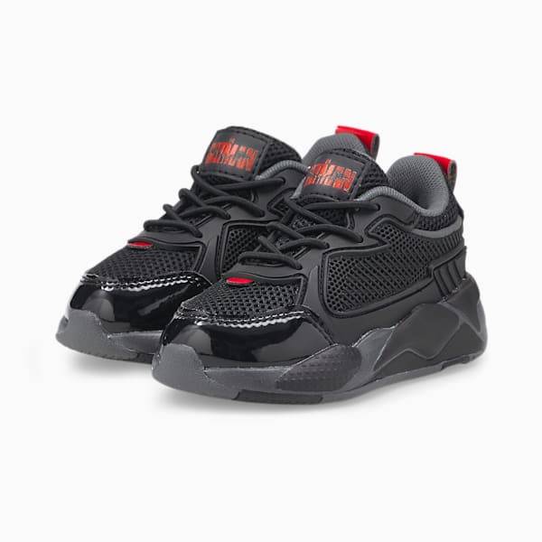 PUMA x BATMAN RS-X Toddler Shoes, Puma Black, extralarge